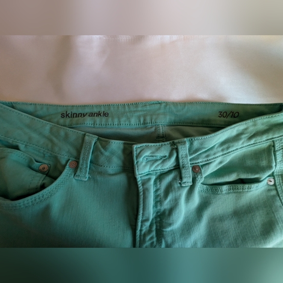 JCP Mint Green Skinny Ankle Jeans - Picture 3 of 7